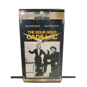 RARE VHS Sealed! Brand New 1995 The Solid Gold Cadillac Movie Judy Holliday